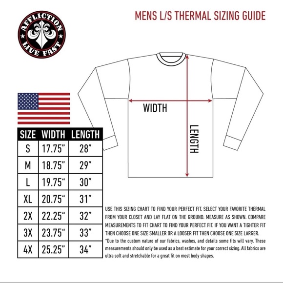 Archaic by Affliction Men's Thermal Shirt CYANIDE Eagle Biker White - Picture 4 of 9